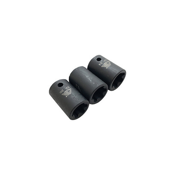 3 Pc. Torx Plus Socket Set 9666