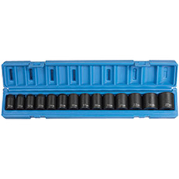 1/2" Drive 14 Piece Standard Metric Set 1412M