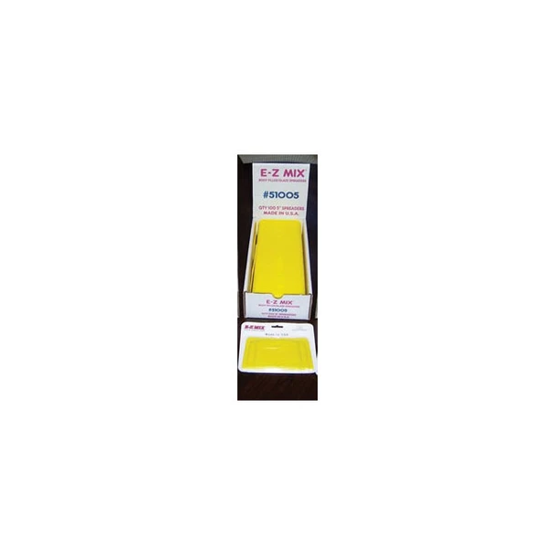 E-Z MIX Plastic Filler/ Glaze Spreaders, 5" Body Filler/glaze Spreaders 51005