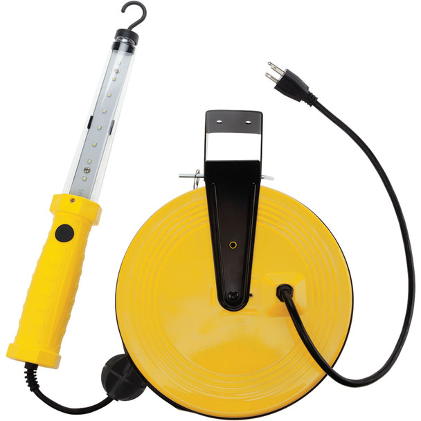 1,200 Lumen LED Work Light w/Magnetic Hook on Retractable Reel SL-866