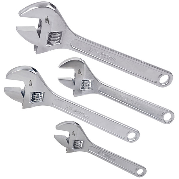 4 Pc. Adjustable Wrench Set 425
