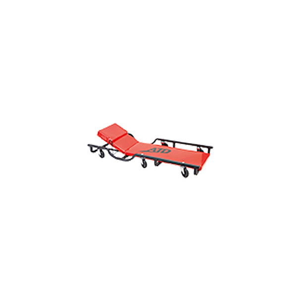 40" Drop Arm Steel Creeper with Adjustable Head Rest 81042
