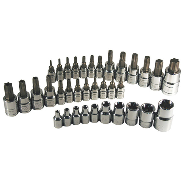 35 Pc. Star Bit Socket Set 125