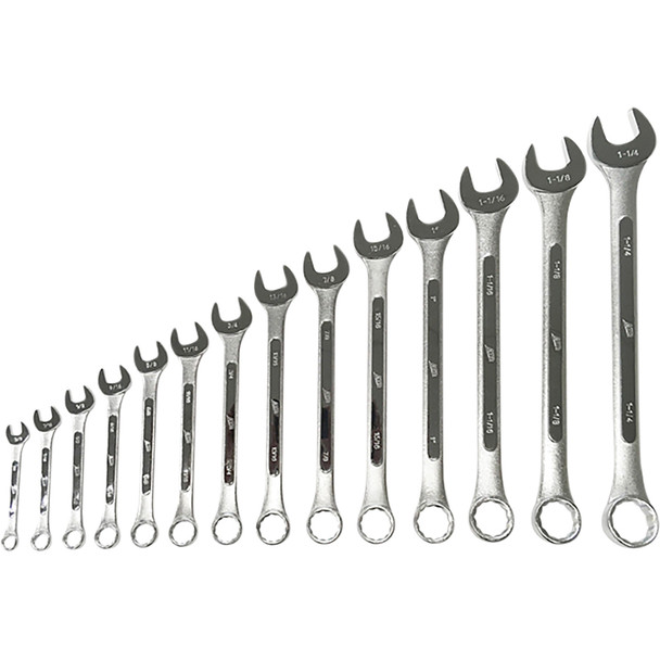 14 Pc. SAE Raised Panel Combination Wrench Set 1014