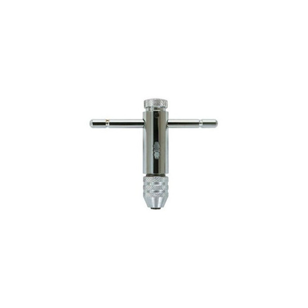T-Handle Ratcheting Tap Wrench, For Taps 1/4" to 1/2", Carded 21202