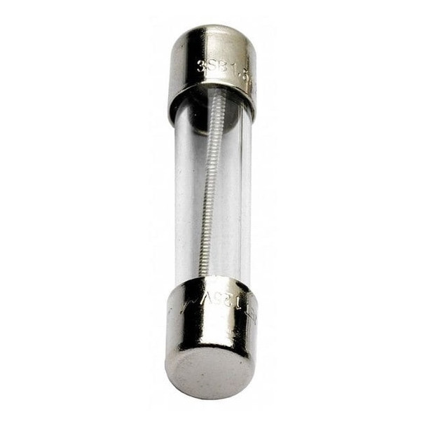 Mersen Glass Fuse, 3A, 100A at 250V AC, 10kA at 125V AC, 5 PK GDL3