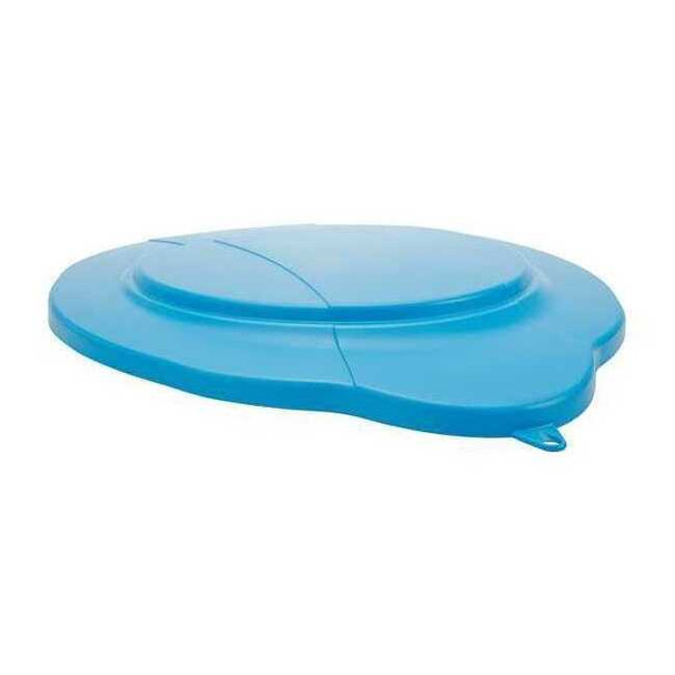 Vikan Round Pail Lid, Blue, Polypropylene 56933
