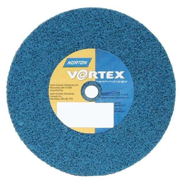 Norton Abrasives Unified Wheel,3in dia.x1/8inWx1/4in 66261093448