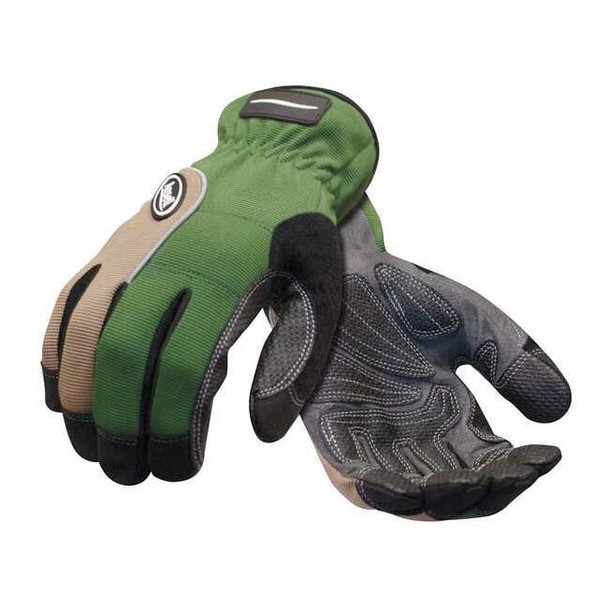 Projex Cut Resistant Gloves, Cut Level A2 ,PVC ,Sandy ,XL 1 PR 97-972