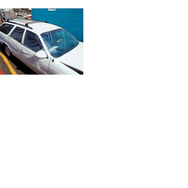 24" x 50" (.6m x 15.2m) Continuous Roll Self-adhering - 3 mil- clear plastic 434