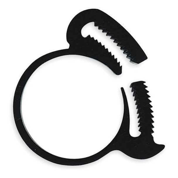 Eldon James Snap-Mini Clamp,Black,0.906"Max ID,PK10 HC-J-10PK Eldon James Snap-Mini Clamp,Black,0.906"Max ID,PK10 HC-J-10PK