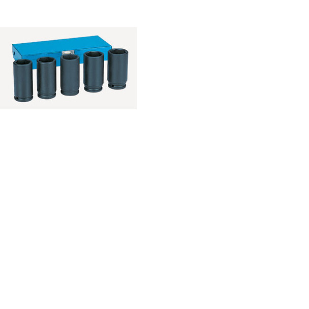 1/2" Drive 5 Piece Spindle Nut Set 1705SN