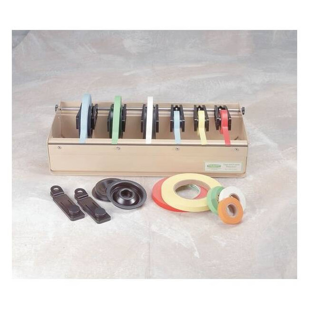 Masking Tape, 1/2 in W x 60 yd L, 6 mil Thick, White, Rubber Adhesive