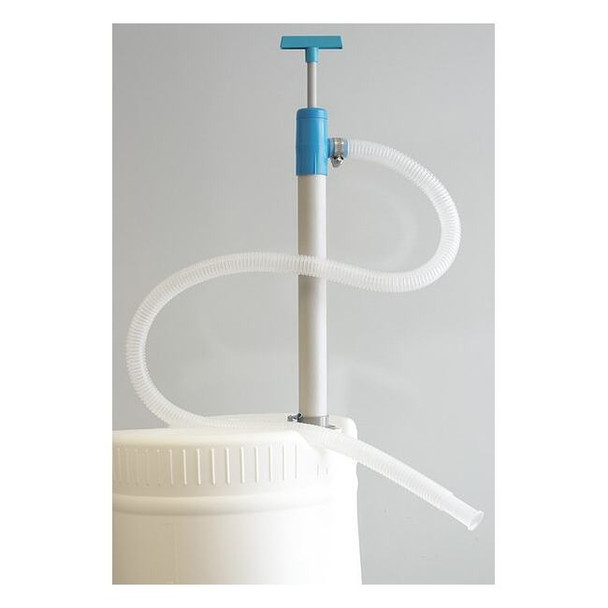 Action Pump Hand Drum Pump,Piston,PVC,1-1/8In OD 7036