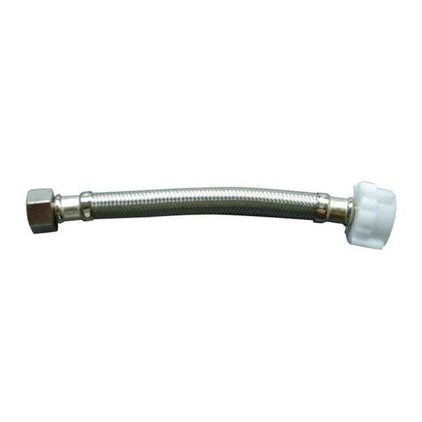 Manufacturer Varies Braided Connector,3/8 Comp x 7/8 BC 11K767