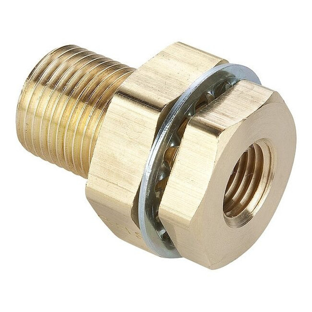 Anchor Coupling Brass Dryseal Pipe Fitting, 3/4 in Male NPT X 3/4 in Female NPT