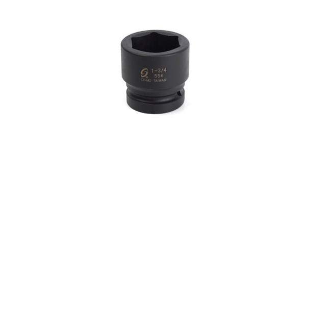 1" Dr Impact Std 6 point Socket, 1-3/4" 556