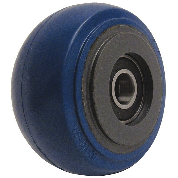 Manufacturer Varies Caster Wheel,4"dia,400 lb,Blue SWB-0420-08