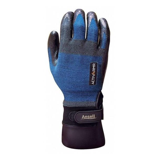 Cut-Resistant Coated Gloves, Cut Level A3 ,Dipped ,Polyurethane ,Sandy ,10 1 PR