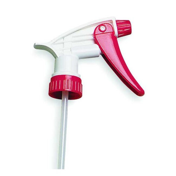 Trigger Sprayer, 24 oz-32 oz Container Capacity, Mist/Stream, Red