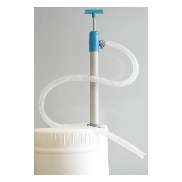 Action Pump Hand Drum Pump,Piston,PVC,1-1/8In OD 7028