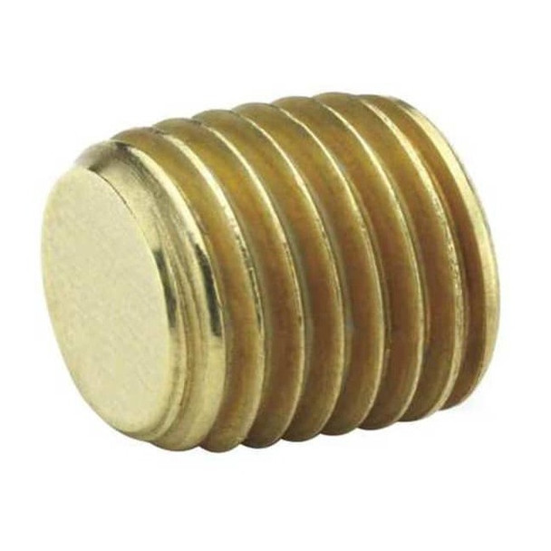 Parker Brass Countersink Plug, MNPT, 1/8" Pipe Size VS219P-2