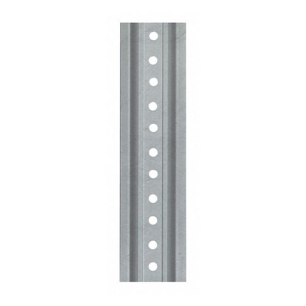 Sign Post, U-Channel, ,Steel Galvanized, Galvanized, 6 ft. L, 7/8" D