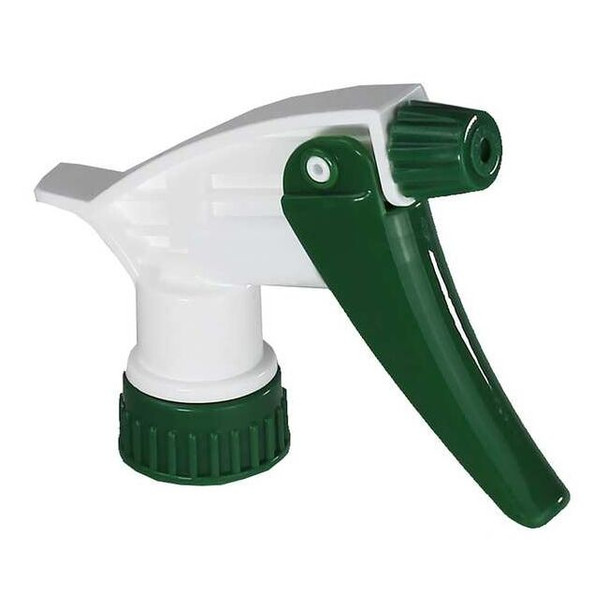 Manufacturer Varies 9-1/4"Green/White, Plastic Trigger Sprayer, PK6 110564