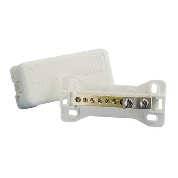 Nvent Erico Grounding Busbar, Intersystem Bonding Termination Type, Bronze IBTB