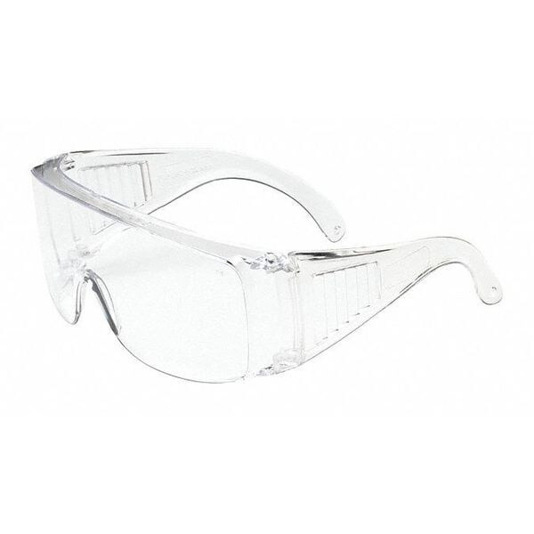 The Scout, Safety Glasses, Anti-Scratch, Clear Lens, Clear Frame, Frameless