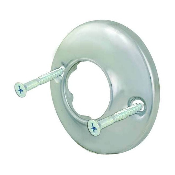 Manufacturer Varies Shower Rod Flange,Steel,2 1/2 in W,PR 15092