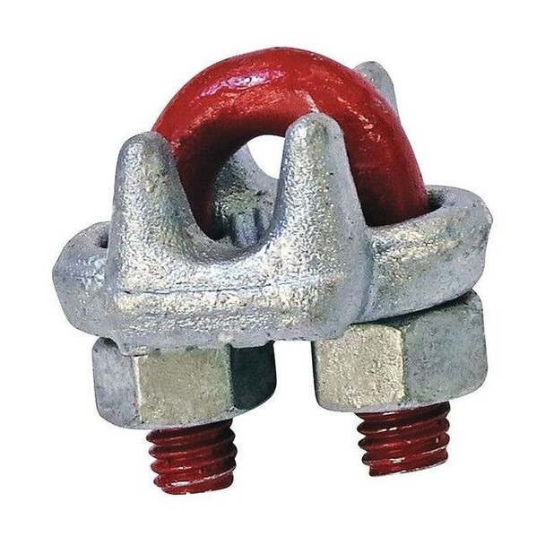 Crosby Wire Rope U-Bolt Clip,1/8 in Rope dia. 1010015