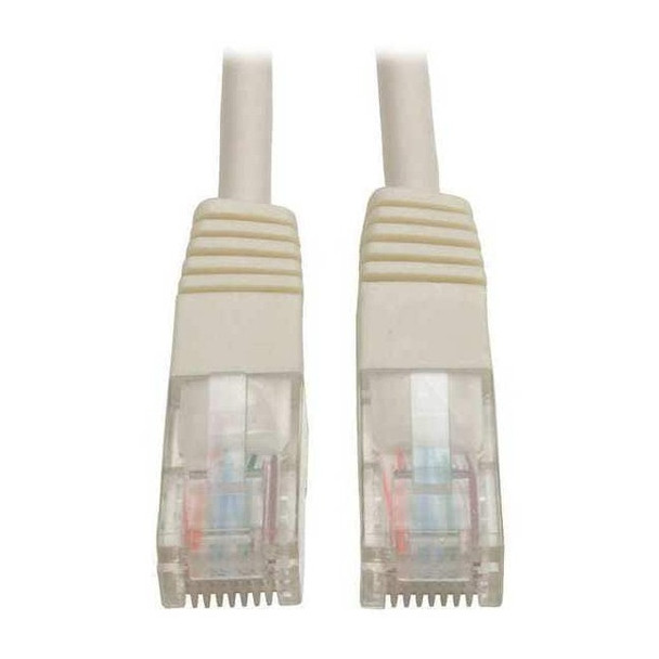 Tripp Lite Cat5e Cable,Molded,RJ45 M/M,White,5ft N002-005-WH