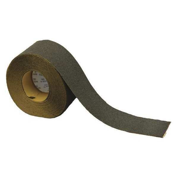 Anti-Slip Tape Polyurethane 46 Grit Size, Black, 2" W x 30 ft. L, 42 mil Thick