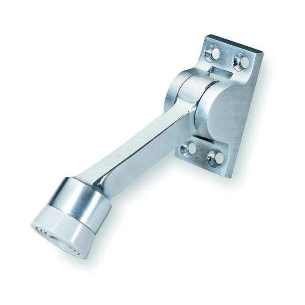 Rockwood Lever Door Holder,Satin Chrme,Cast Brass 461.26D