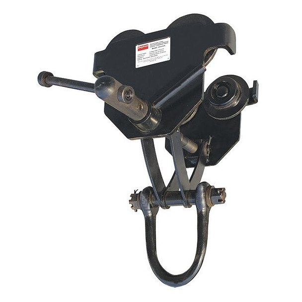 Dayton Push Trolley,4000 lb. Load Capacity 55HE60