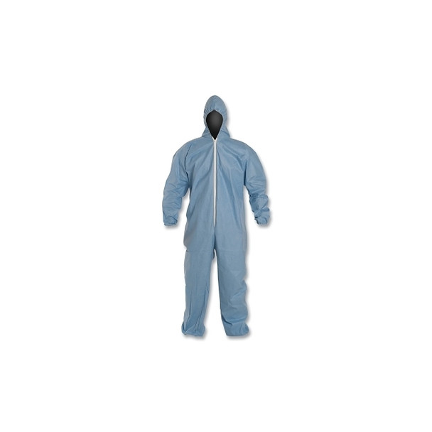ProShield 6 SFR Coveralls with Attached Hood, Blue, X-Large