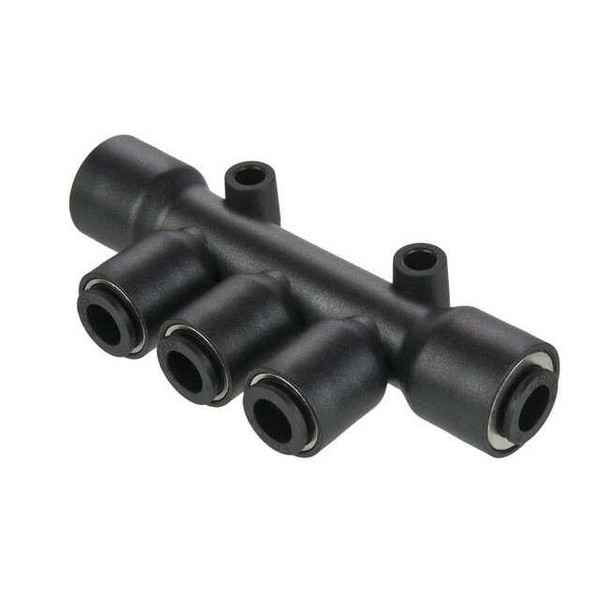 Legris Tee, Polymer, Push-Fit , 8 mm, 4 mm 3304 08 04