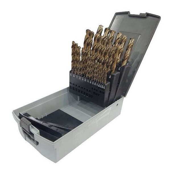 Manufacturer Varies Split Point Drill Bit Set,HSS,29 pcs. 10D226