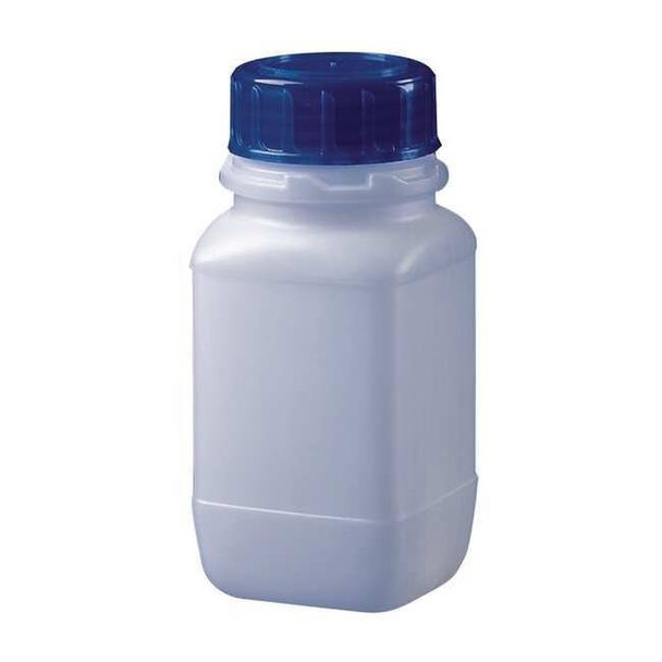 Manufacturer Varies Square Bottle,Wide,16 Oz,HDPE,PK6 F10904-0500