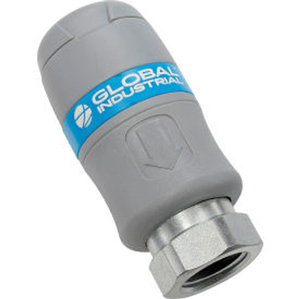 Global Industrial Standard Quick Coupling Industrial Interchange 3/8"" FNPT