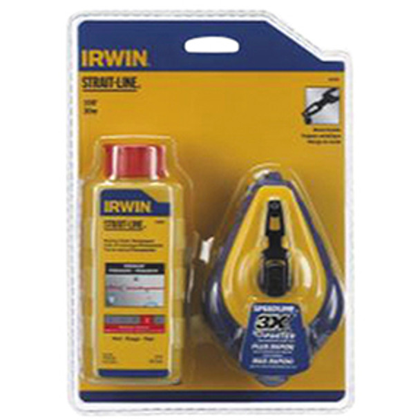 Aluminum Chalk Reel and Blue Chalk Refill, 4 oz., 100' 64499