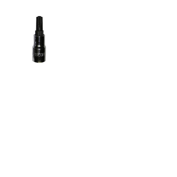 T27 Torx Bit, 1/4" Sq Dr Bit Holder PFC4TR27