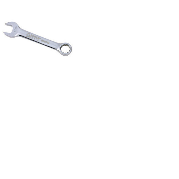 7/16" Fully Polished Stubby Combination Wrench 993014