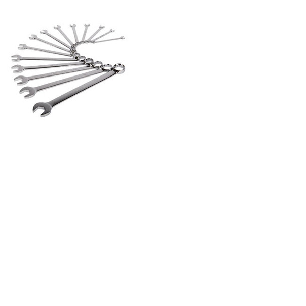 Fully Polished SAE V-Groove Combination Wrench Set, 14 Pc. 9915