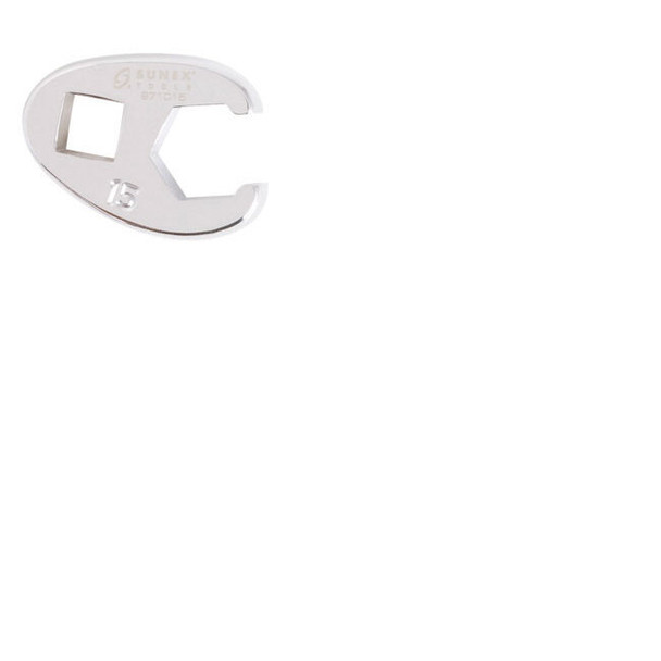 3/8" Dr. Metric Flare Nut Crowfoot Wrench, 15mm 971015