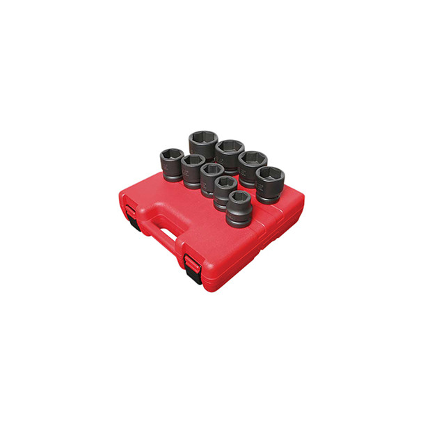 1" Dr. 9 Piece SAE Impact Socket Set 5699