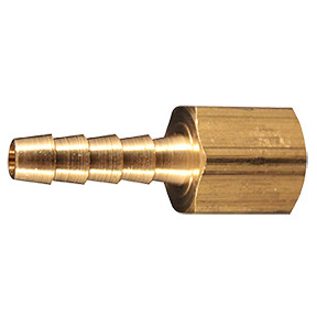 1/4" F. Solid End, 3/8" ID Hose 605-2