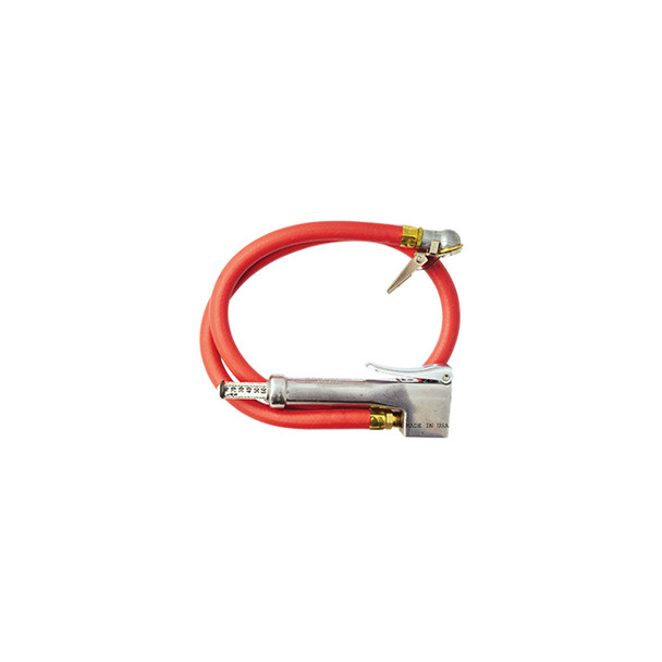 Bayonet Inflator Gauge with Grip-Style Chuck and 3' Hose 523