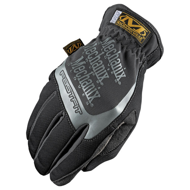 FastFit Easy On/Off Elastic Cuff Gloves, Black, Small MFF-05-008